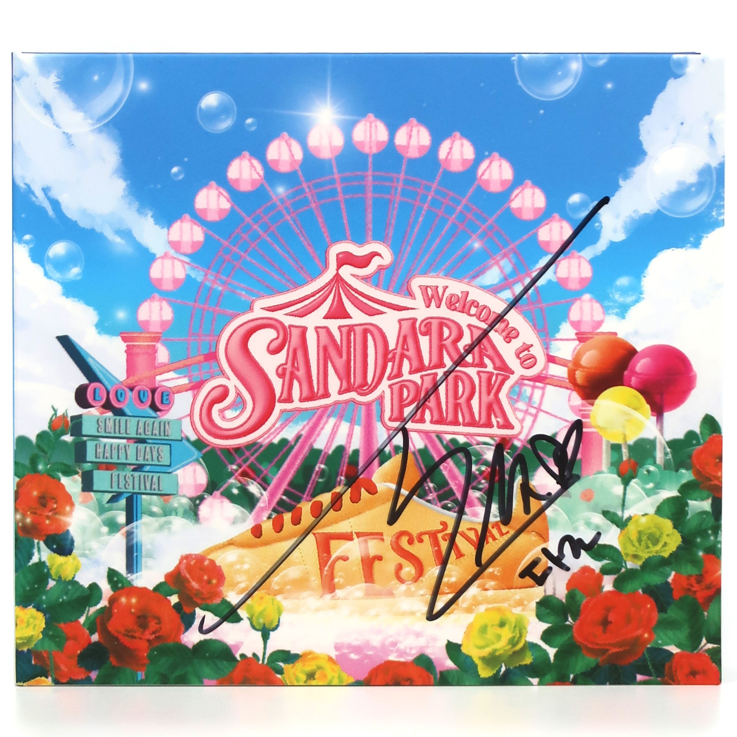 Sandara Park 2nd Mini Album Signed Autographed CD Promo K