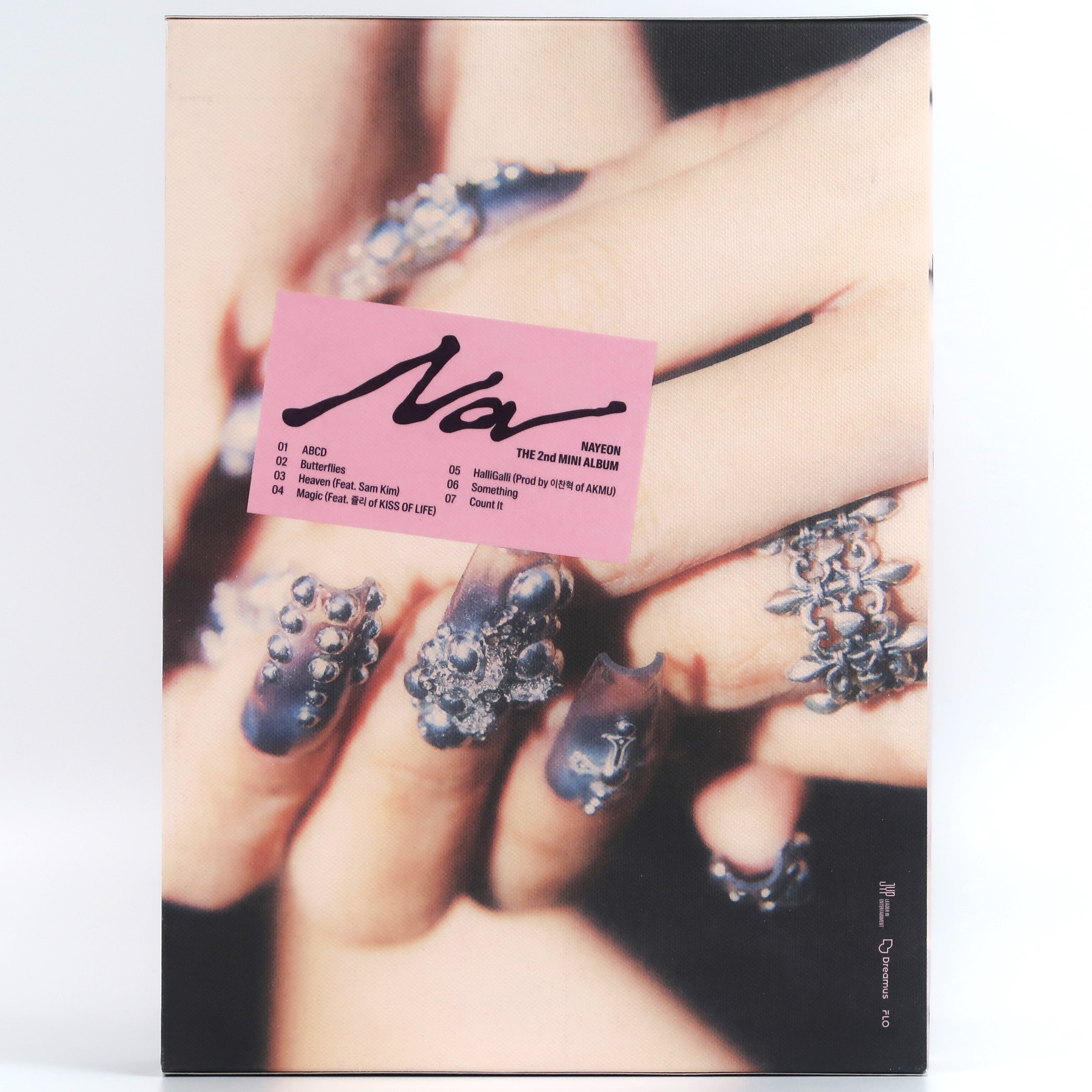 Nayeon - Na Signed Autographed CD Album Pink / B Ver. Promo