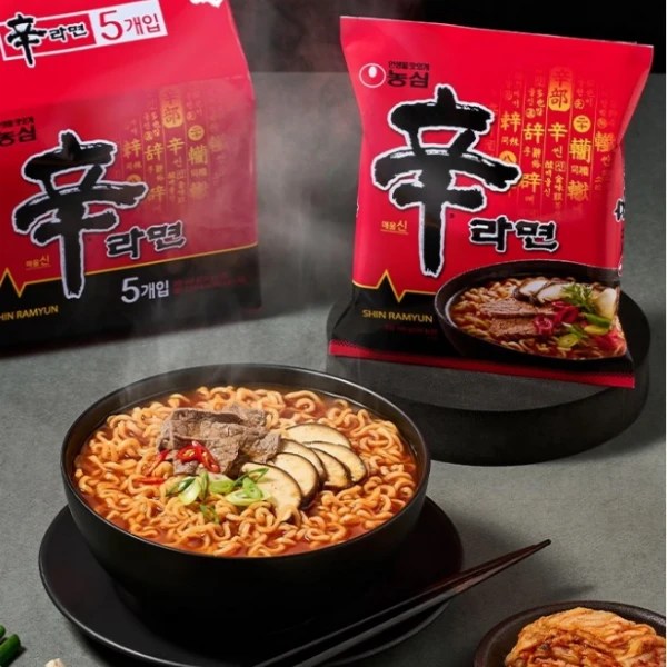 Shin Ramyun Spicy Noodle 5ea Pack