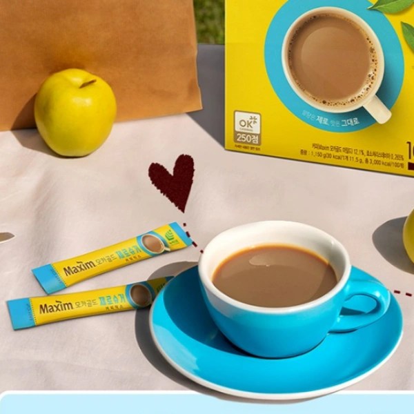 Maxim Mocha Gold Zero Sugar Coffee Mix 20Sticks 1Box