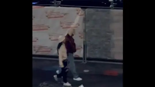 There is a spreading rumor that BTS member V and BLACKPINK's Jennie were seen on a date in Paris, France. On the 18th, a video circulated online communities and social networking services (SNS) showing a man and a woman who appear to be V and Jennie walking hand in hand near the Seine River in Paris.