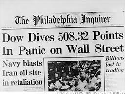 Black Monday October 19, 1987