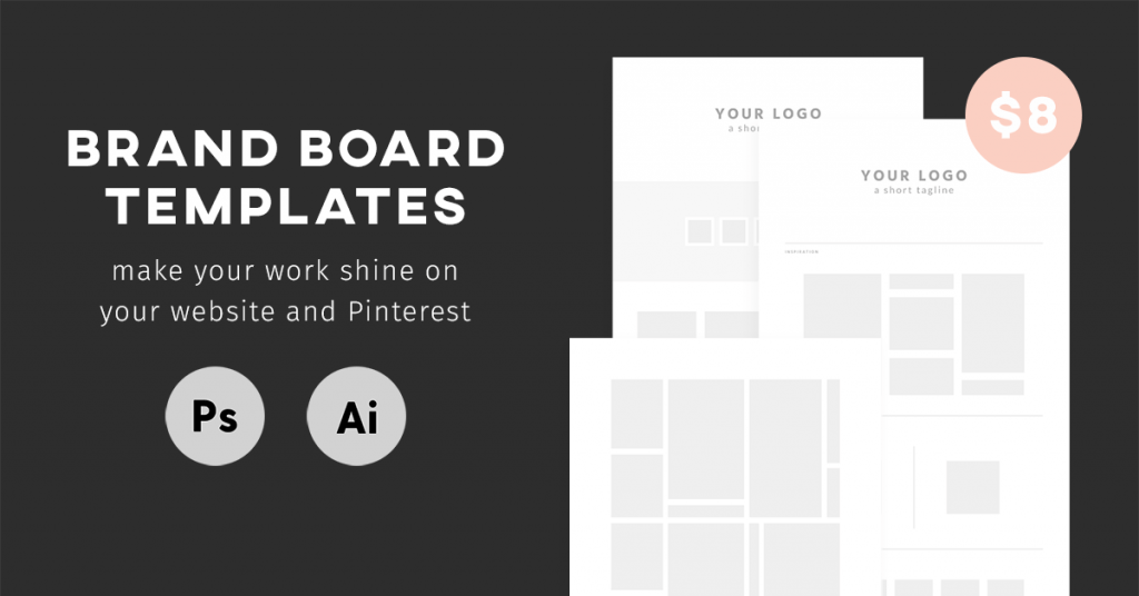 Photo Include photoshop to work with these free mood board templates. Free Moodboard Template Kory