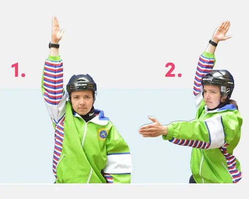 Bandydomartecken utvisning