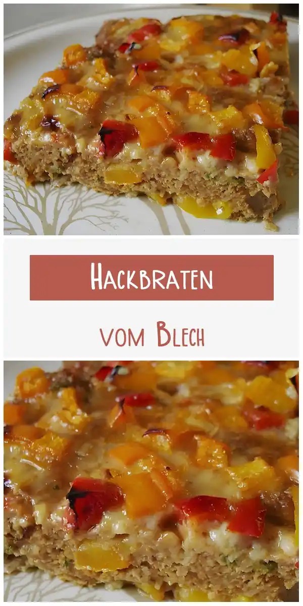 Hackbraten vom Blech