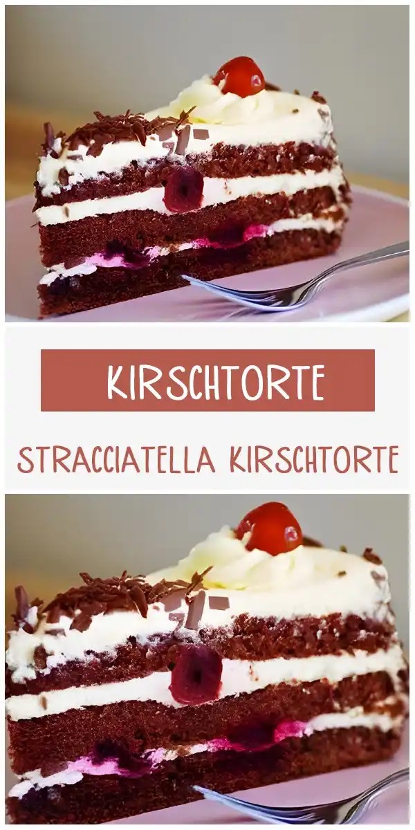STRACCIATELLA KIRSCHTORTE