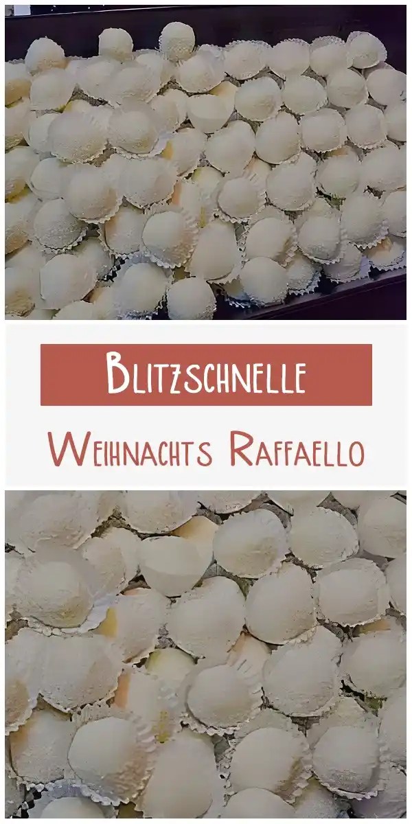 Blitzschnelle Weihnachts Raffaello