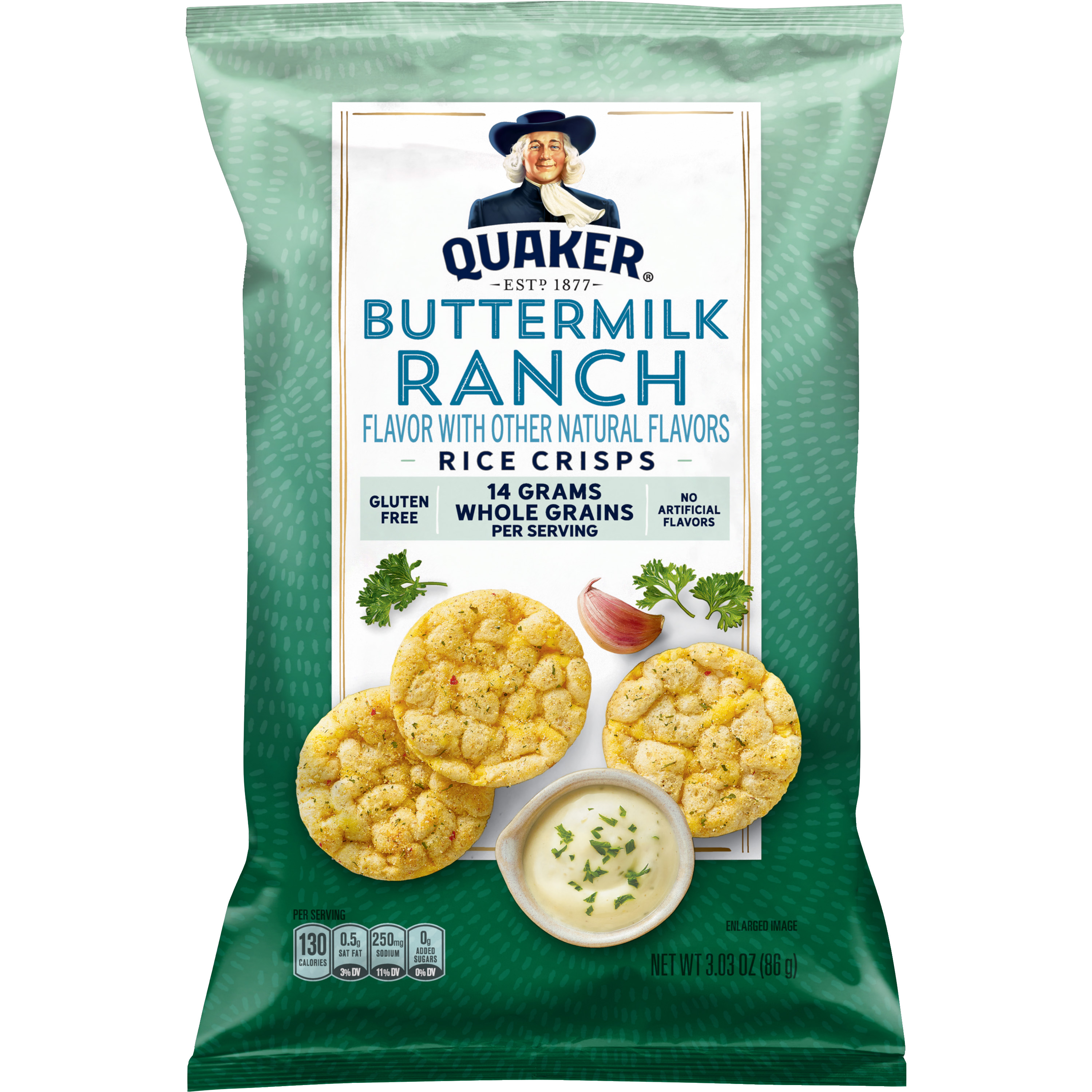 Quaker Rice Crisps Ranch 86g