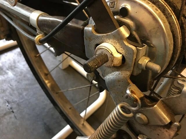 電動アシスト自転車の内装3段強化ハブ仕様「後輪タイヤ交換方法」前編