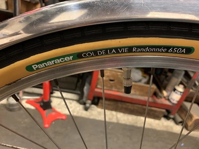 約40年前のフランス製プジョーランドナー自転車のサイクルクリーニング依頼