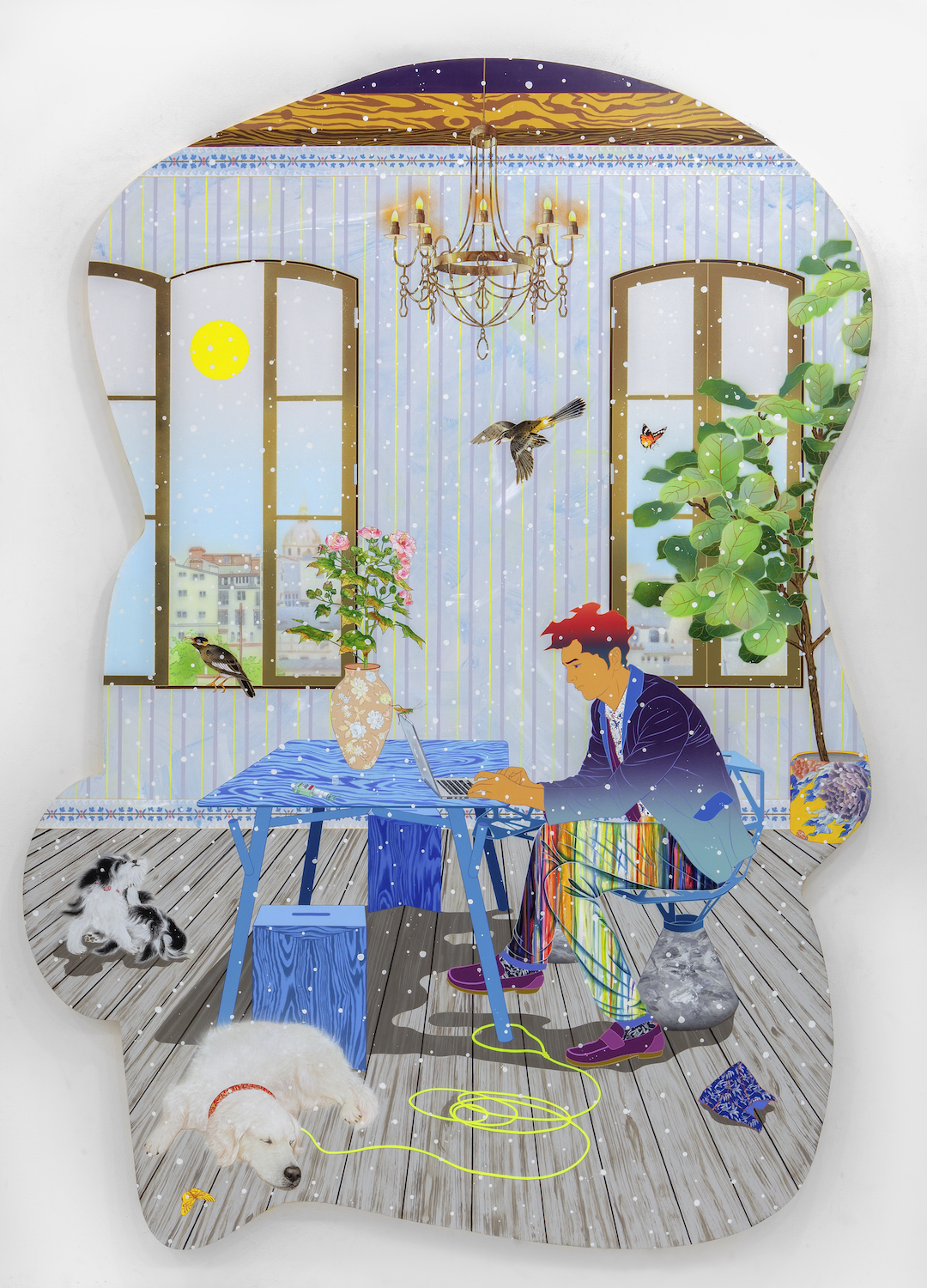 松山 智一 展覧会｜Long Museum West Bund – KOTARO NUKAGA