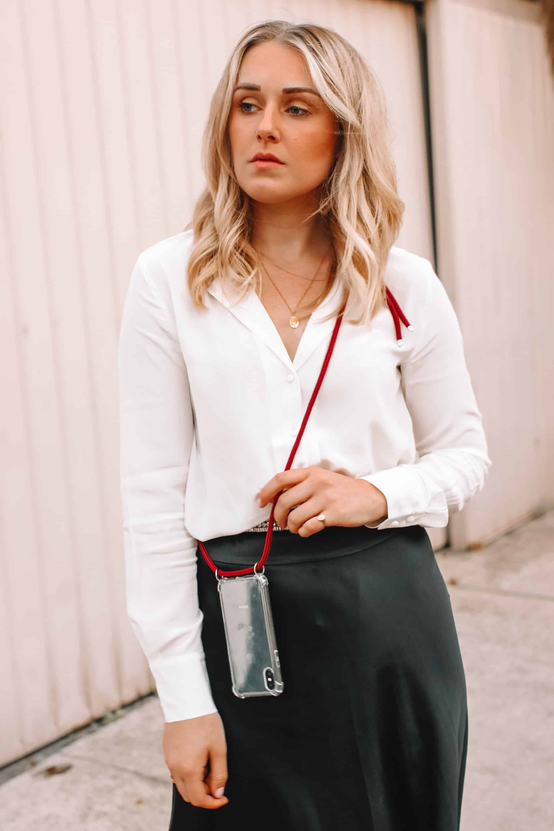 Phone necklace KoordMelbourne Maroon - Image 3