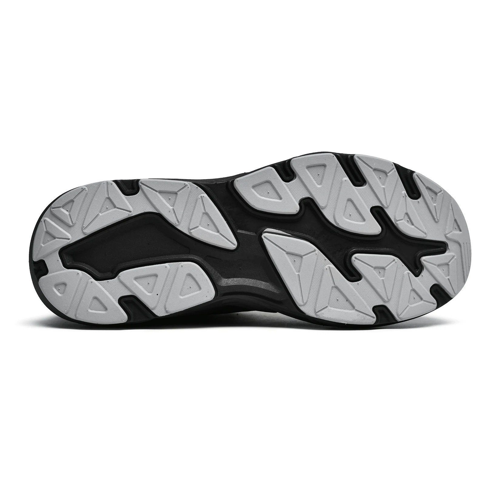 HOBIBEAR Men Lace-Up Non Slip Sneakers Comfortable Outdoor Travel Running Shoes