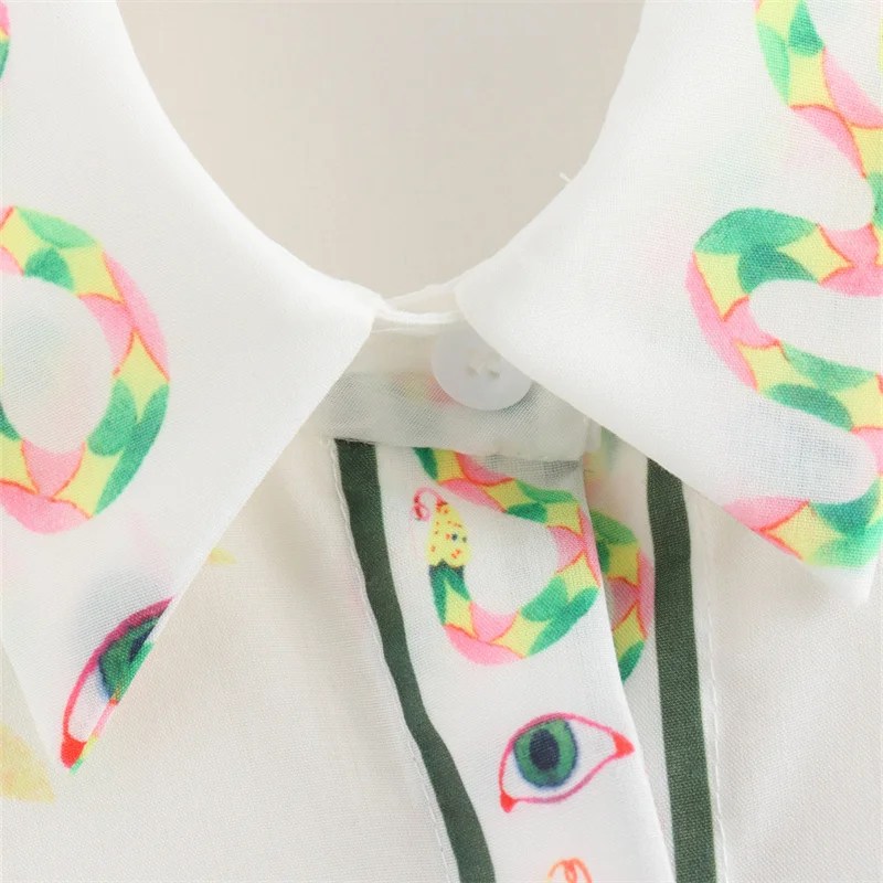 Women’s Hand-Painted Totem Shirt