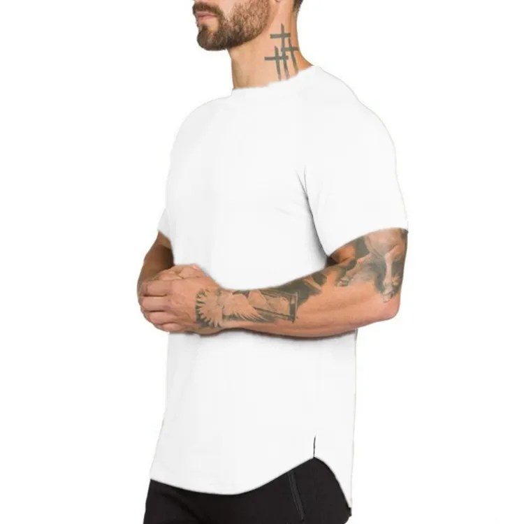 Men's Muscle long T Shirt 2