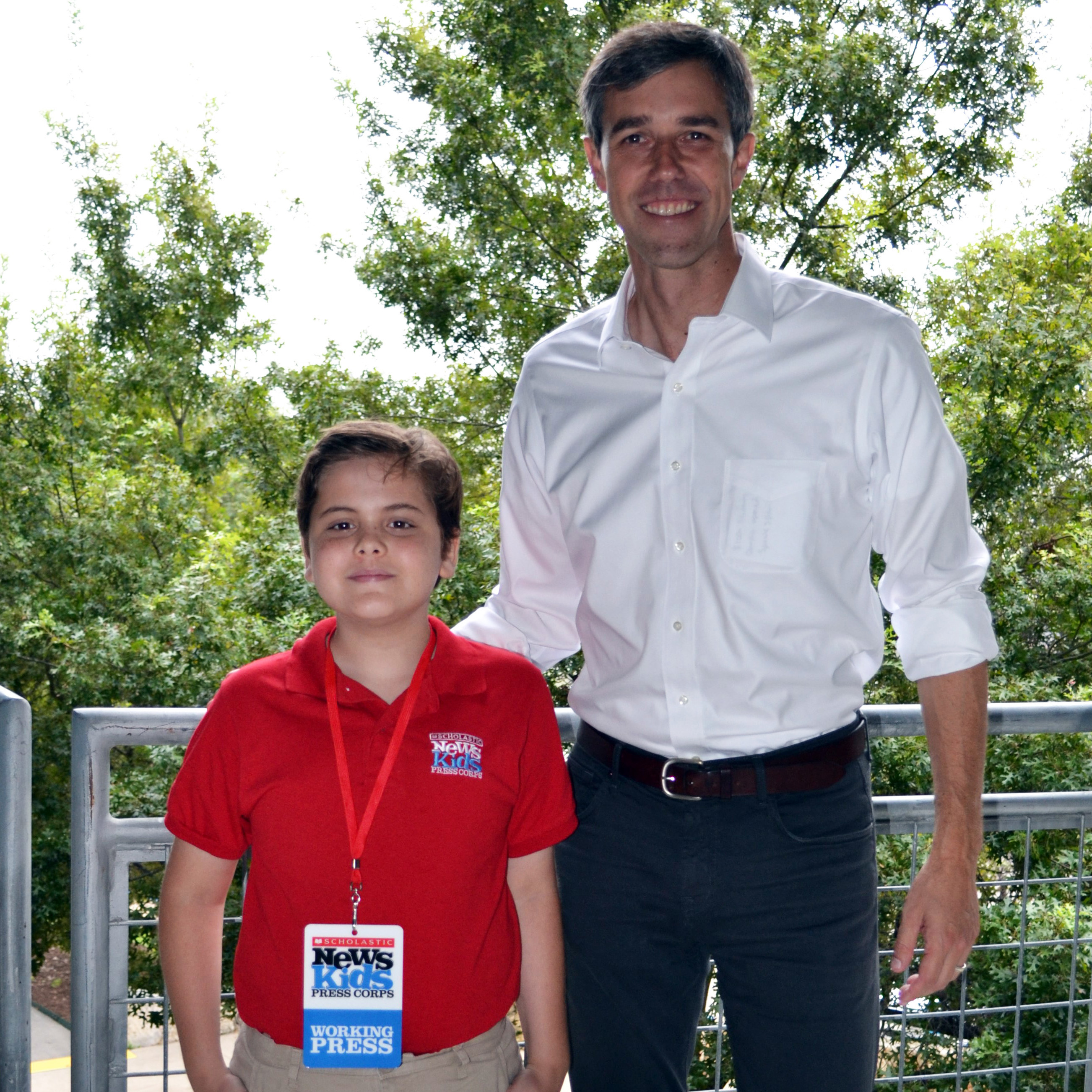 O'rourke, 49, is seeking to take on. On The Campaign Trail With Beto O Rourke Kid Reporters Notebook Scholastic Inc