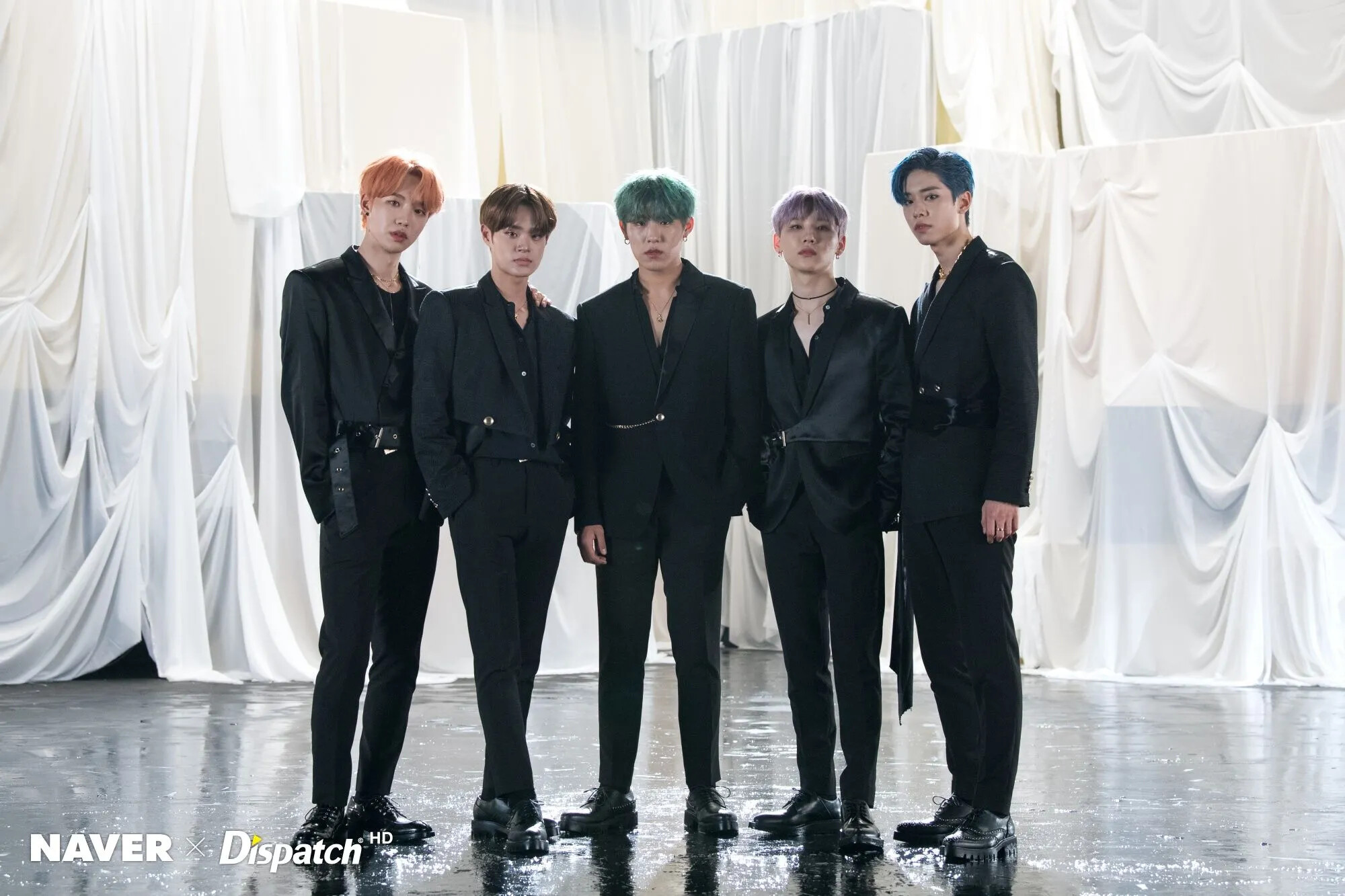 AB6IX 'BLIND FOR LOVE' Music Video Shoot By Naver X Dispatch | Kpopping