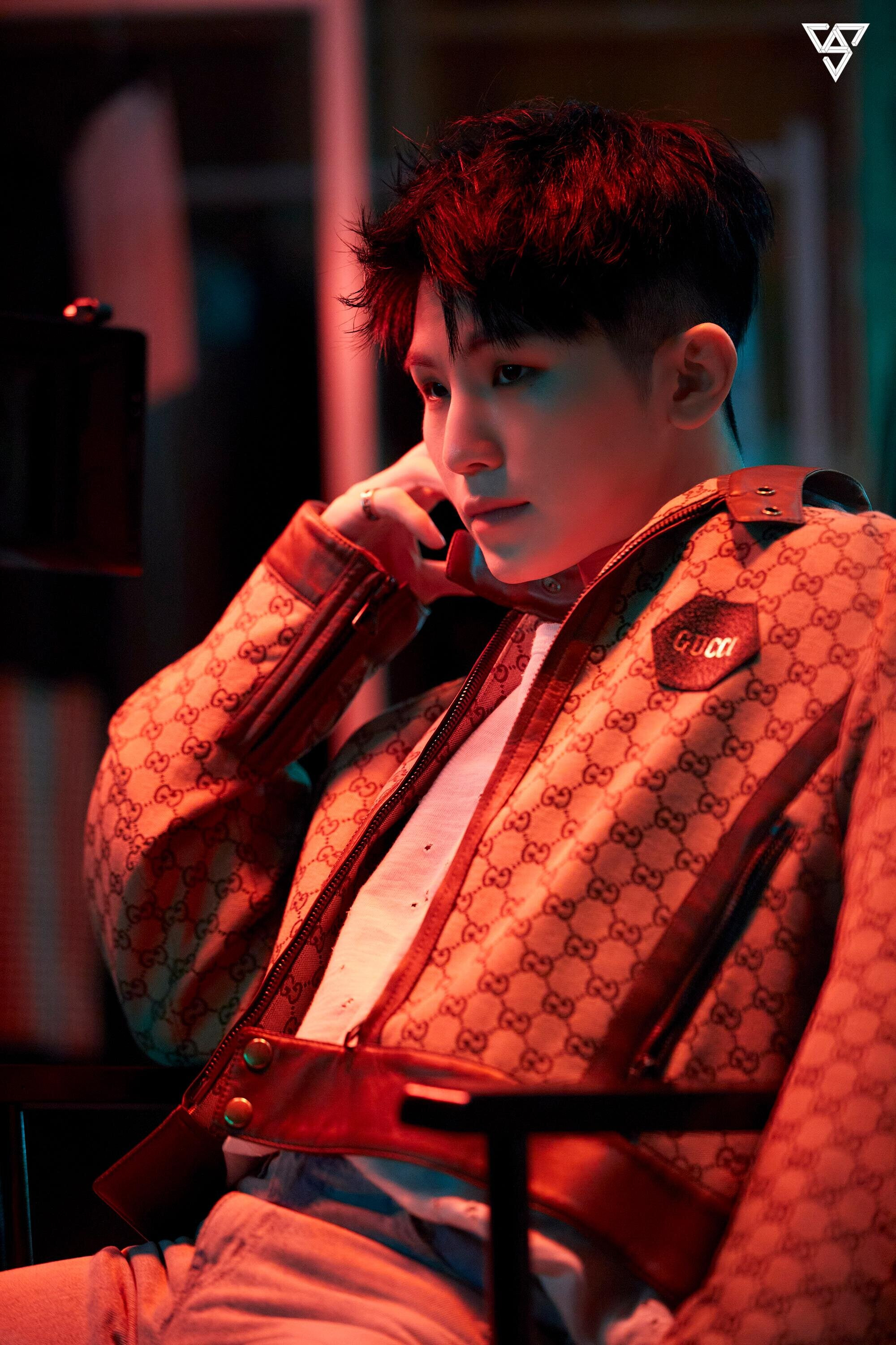 220110 WOOZI 'Ruby' MV Behind Sketch | Weverse | Kpopping