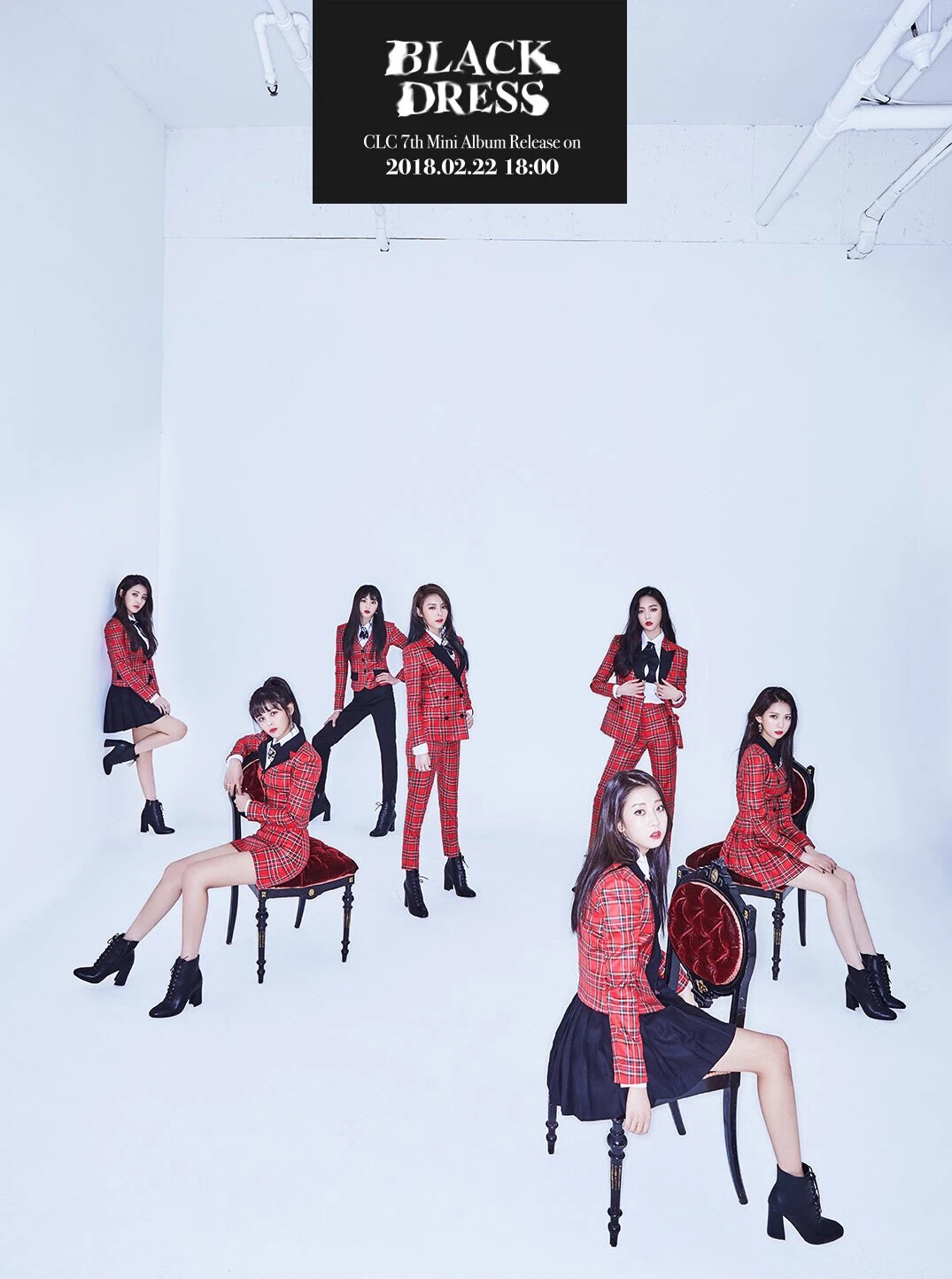 CLC 'BLACK DRESS' Concept Teaser Images | Kpopping