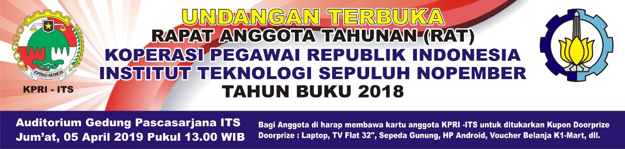 Kumpulan contoh iklan undangan reuni, pernikahan, ulang tahun,. Undangan Terbuka Rapat Anggota Tahunan Kpri Its Tahun Buku 2018 Kpri Its