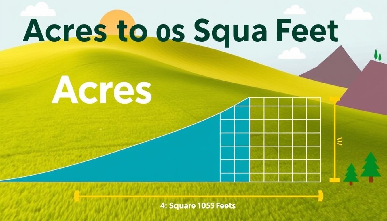 Acre to square feet