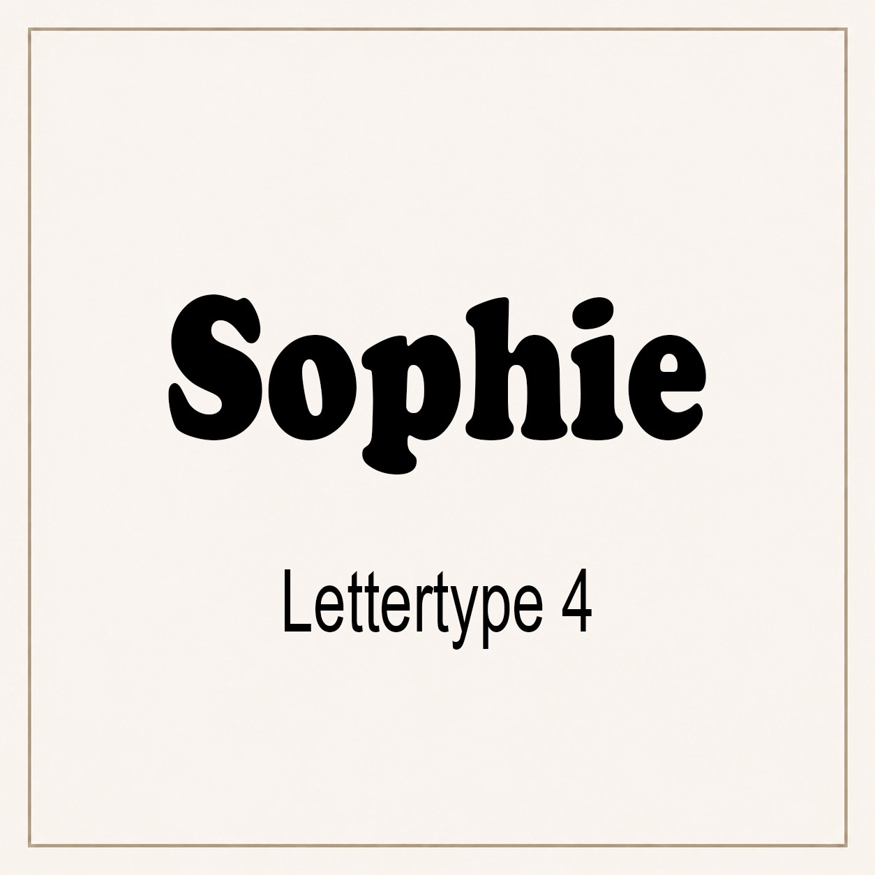 Lettertype 4