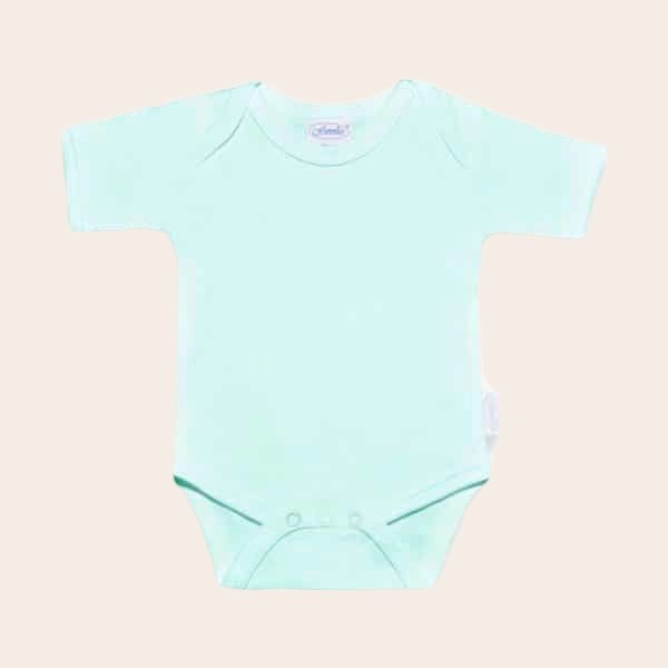 Babyromper mintgroen
