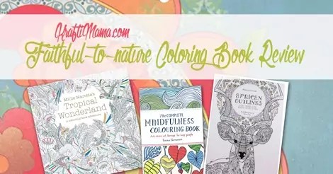 Faithful to nature Review adult coloring books