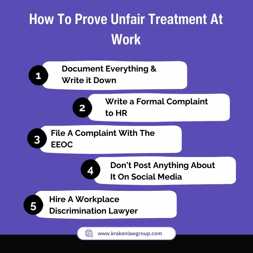 Unfair treatment at work: top 7 signs to look for