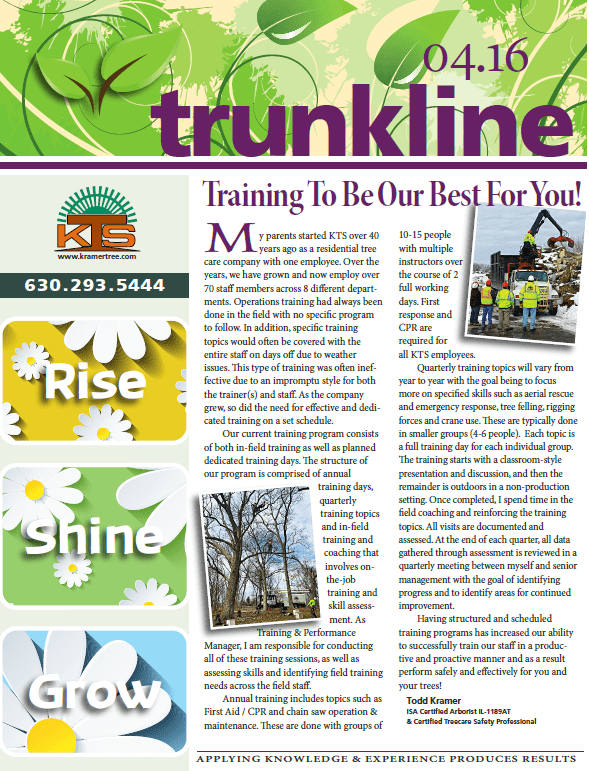 2016 Trunkline Spring