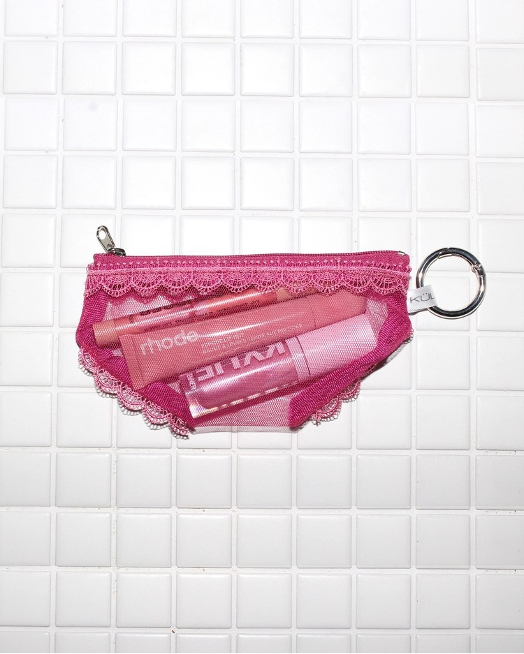 Cheeky pouch [Cherry pink]