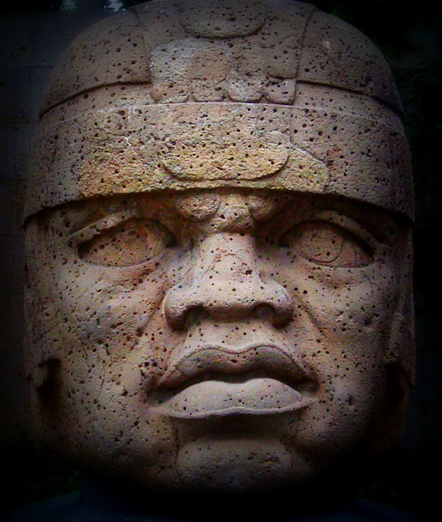 Olmec head