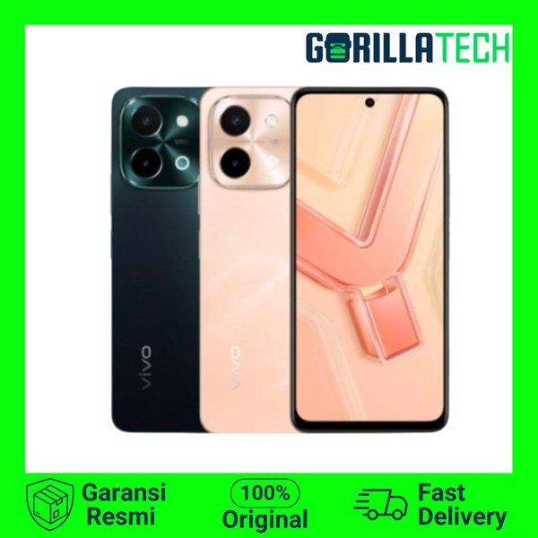 Vivo Y28 6/128 8/128 8/256 Garansi Resmi - Orange - 8.256
