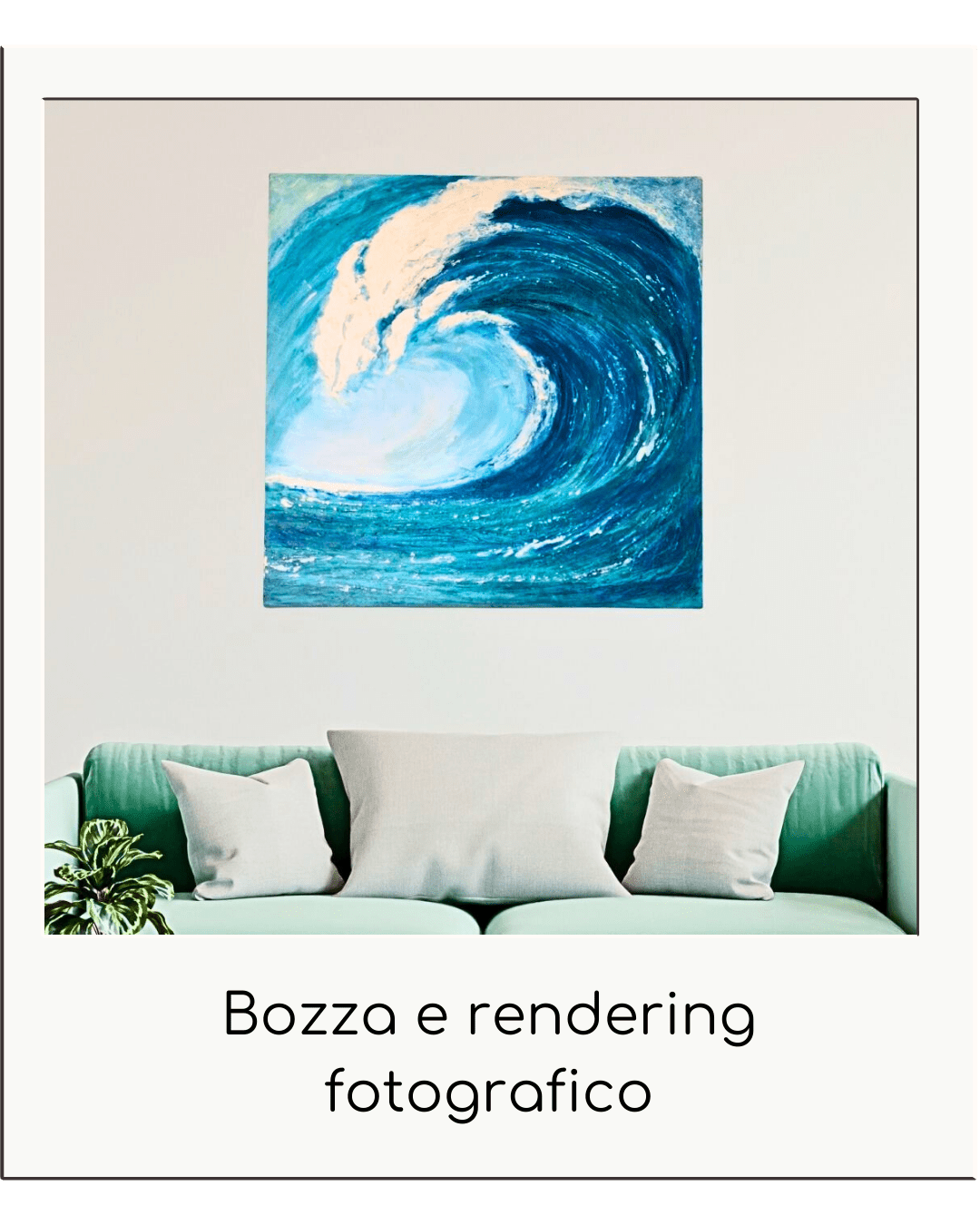3° step: Bozza e rendering fotografico