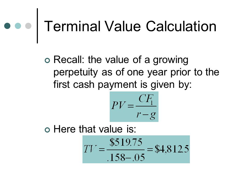 >< nextprevious menghitung terminal cash flow penerimaan dari penjualan asset baru + harga jual mesin. Definisi Terminal Value Tv Kriptova Definisi Terminal Value Tv