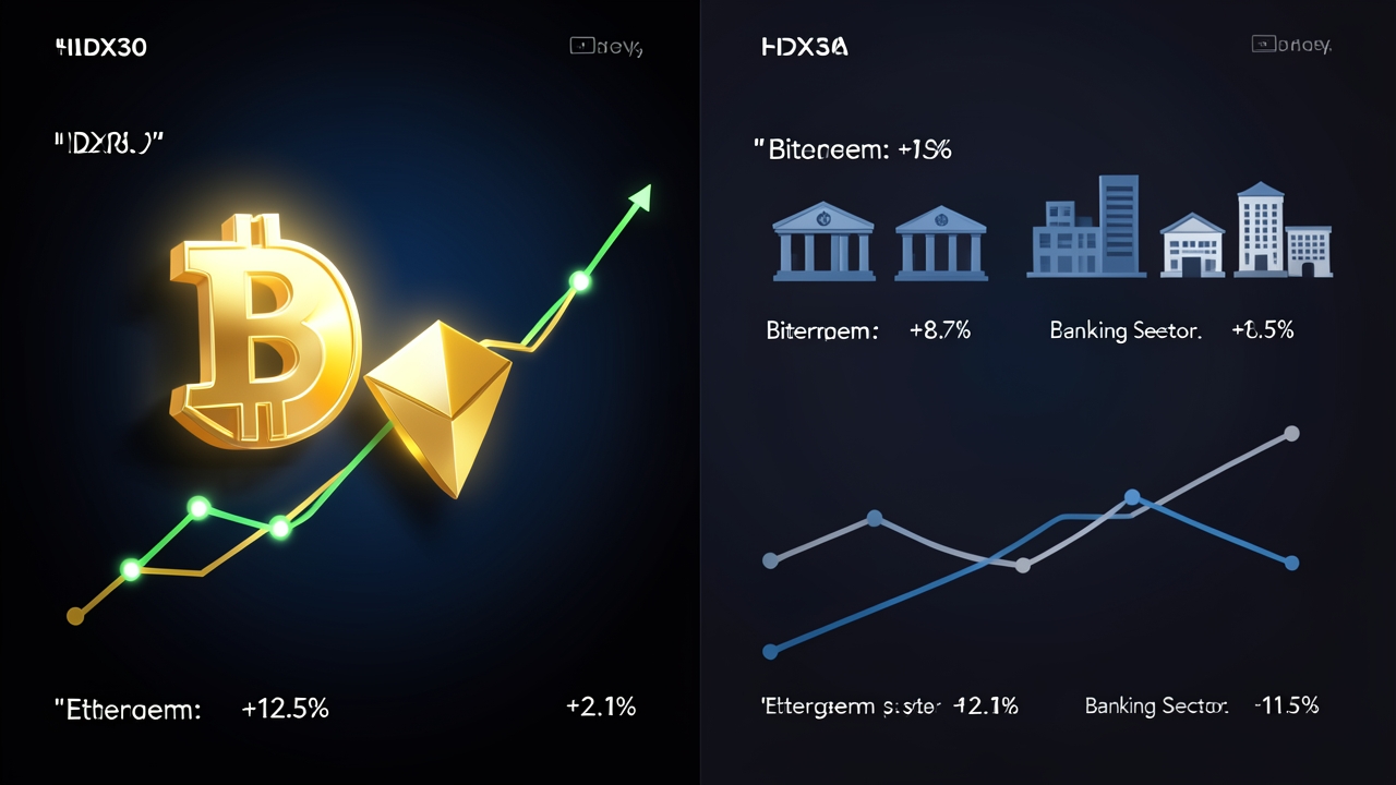 Perbandingan Return 5 Tahun: BTC, ETH vs Saham BBCA, TLKM, ASII (2021-2026)