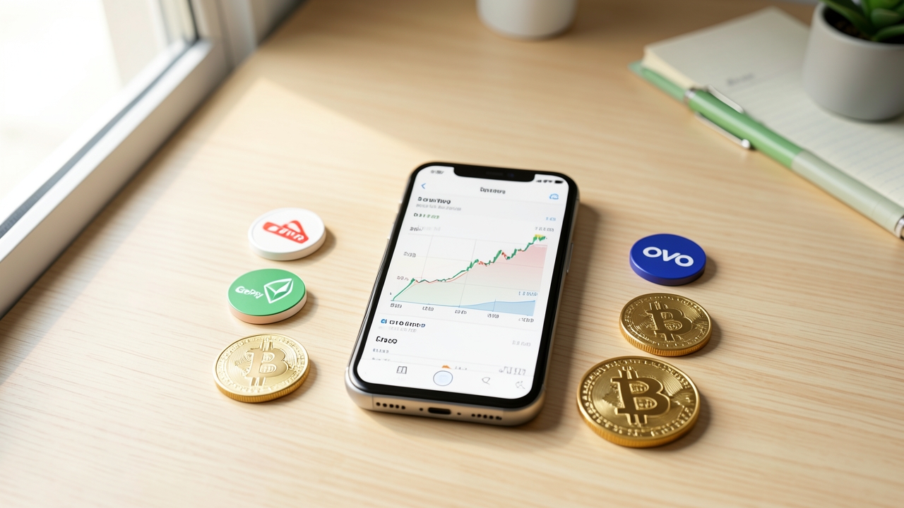 Beli Crypto Pertama Kali di Indonesia 2026: Dana, Gopay, atau OVO?