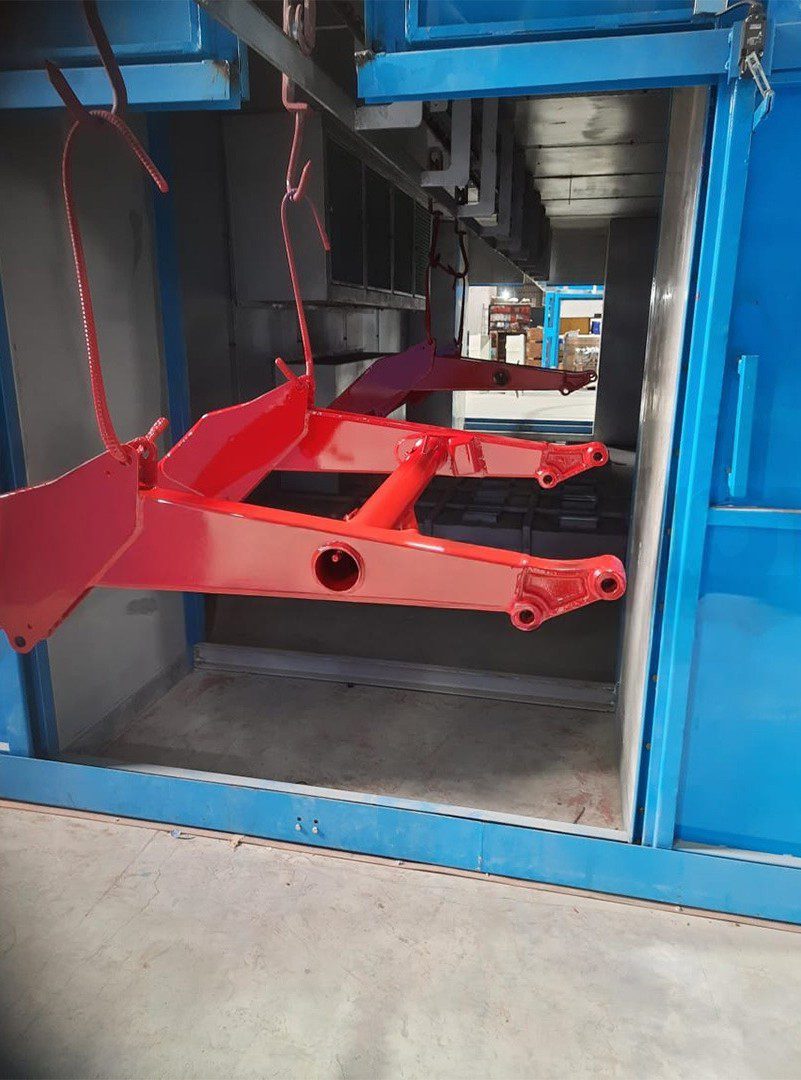 Continuous Overhead Conveyer Finishing Line System