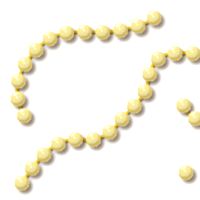 pearls on a string