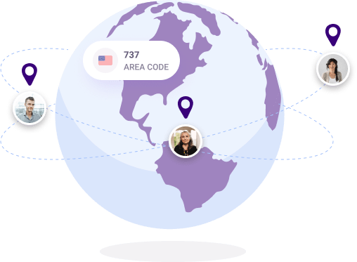 Get 737 area code local phone number for austin, tx