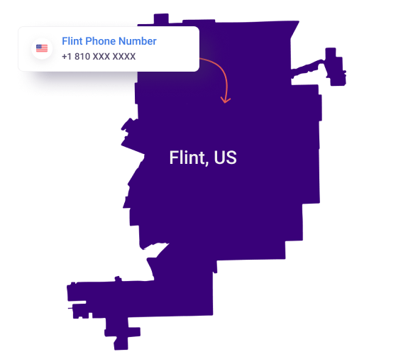 Purchase a flint phone number online for business and personal use