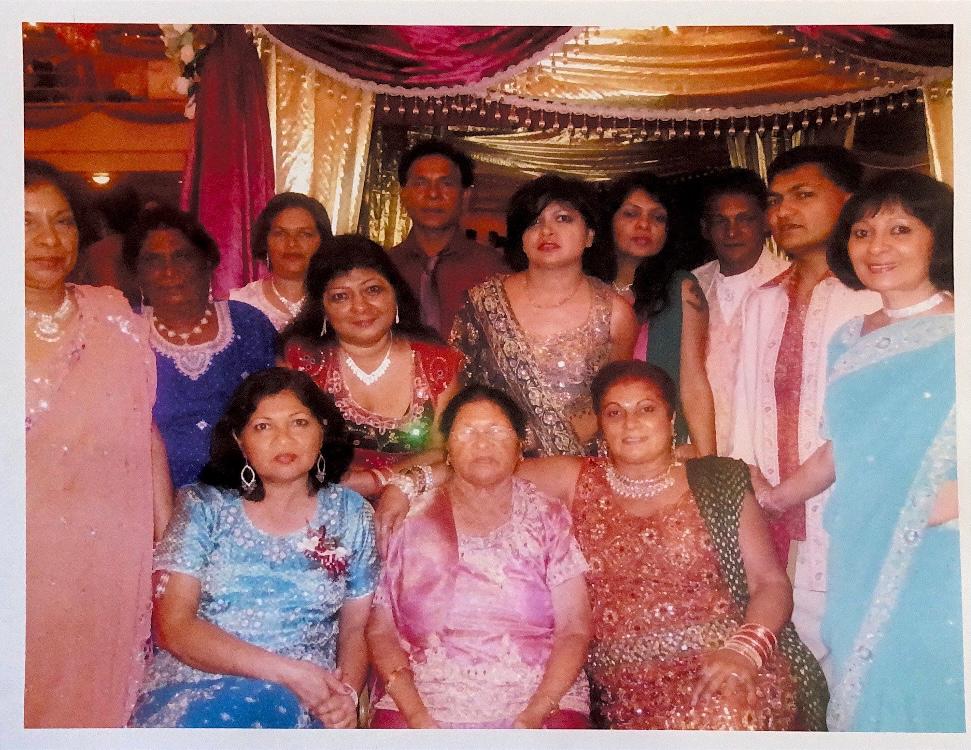 Ma, the Nonagenarian with her family