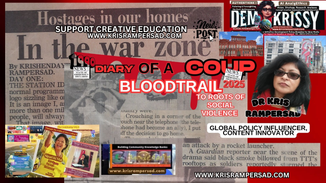 Diary of a Coup by Dr Kris Rampersad legacies and inheritance