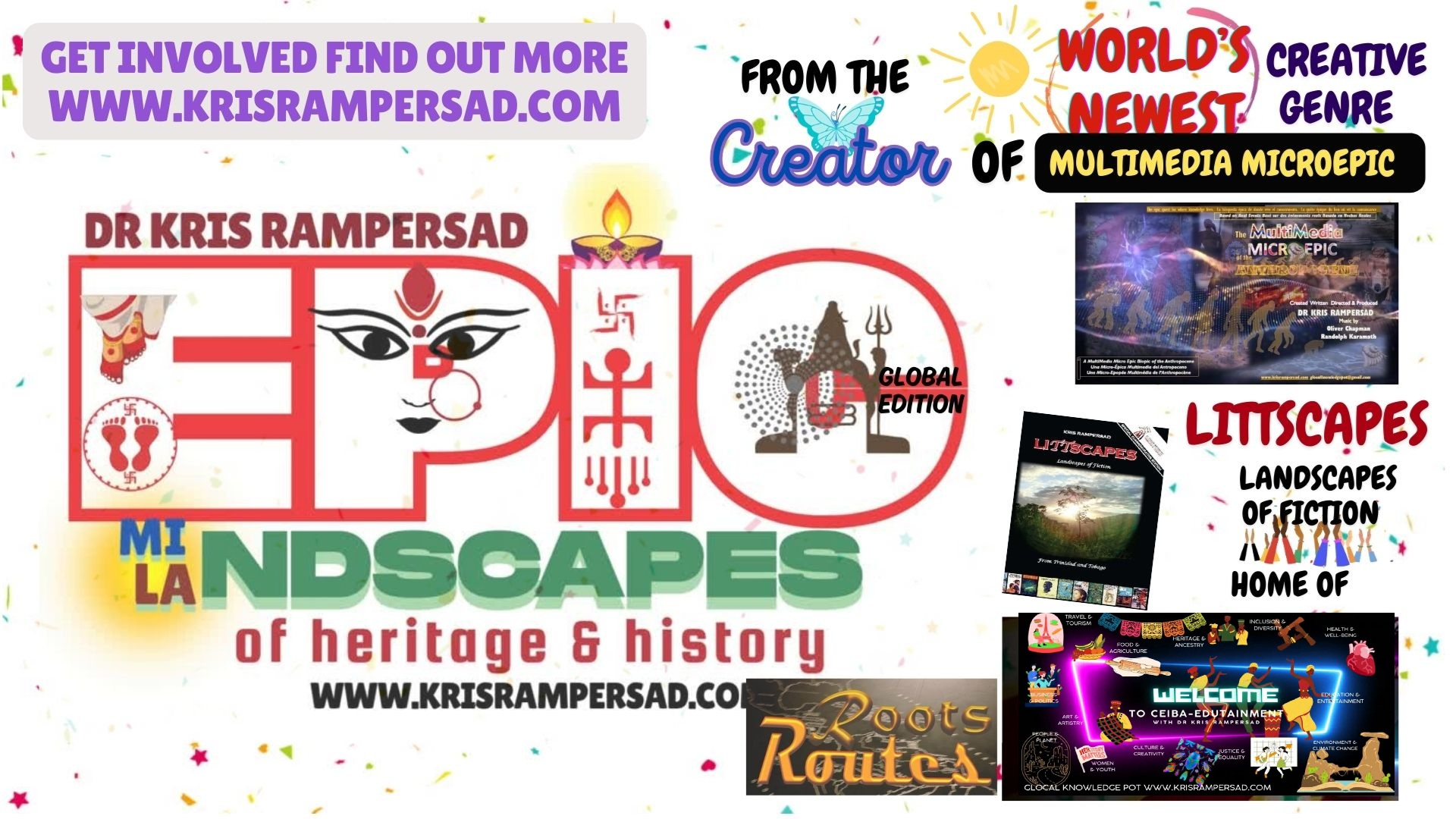 EPIC Landsapes & Minscapes of Heritage & History from Creator of MultiMedia MicroEpic logo