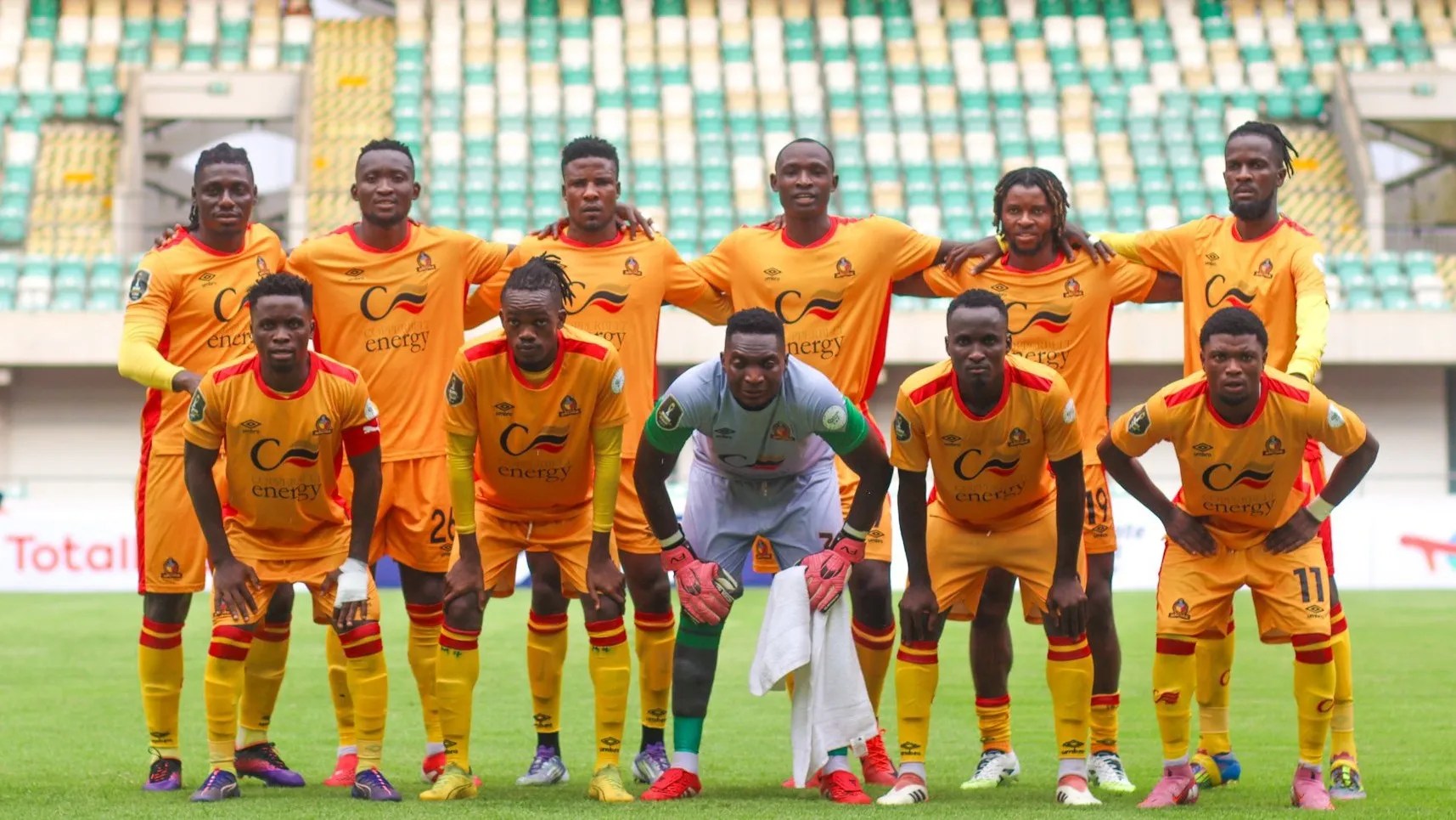 Power Dynamos squad vs Rivers United