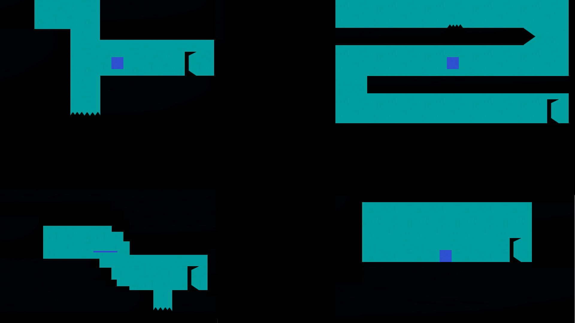 That Blue Square - screens from the game