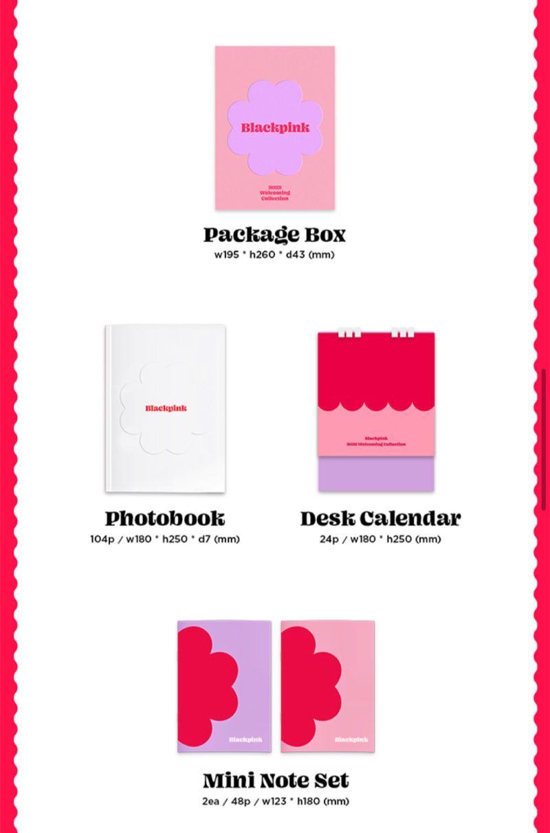 Blackpink 2022 Welcoming Collection Kr Multimedia - Light Textures - Perfect HD Collection