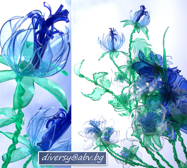 Plastic Bottle Flower Art - Recycled Plastic Bottles Make Pretty Flower Bouquet Blog Berry Garden Bottle Crafts Plastic Bottle Crafts Soda Bottle Crafts /