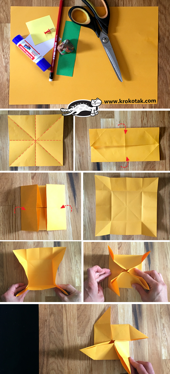 Multicolored origami, pinwheel paper windmill colorful puzzle, festivals, symmetry, flower, magenta png · png tags · png info · online resize png · license · related . Krokotak Origami Pinwheel Flower