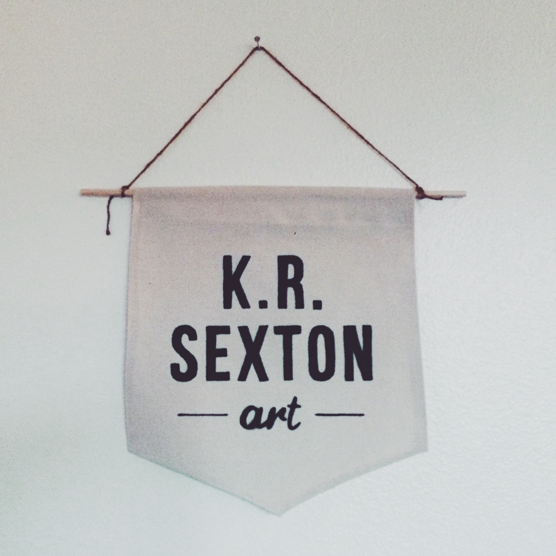 Handmade banner for a convention I attended